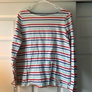 Talbots Stripes Long Sleeve Tee